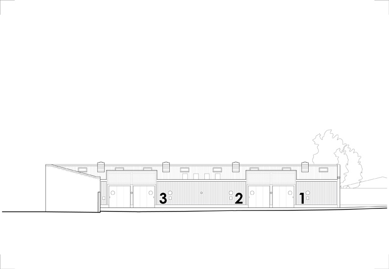 Balmoral Drive Depot Proposed elevation at Balmoral Drive Depot
