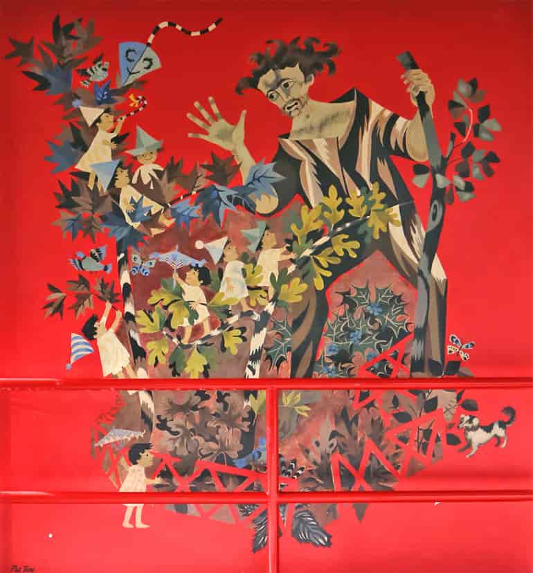 Mural at Templewood School