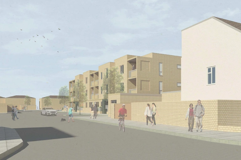 Lawrance Gardens Illustrative view of the proposed Lawrance Gardens scheme.