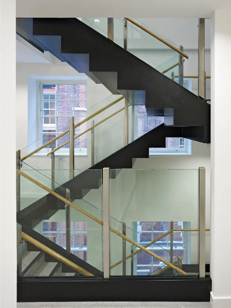 8 Storeys Gate Stair Photograph of new staircase at 8 Storeys Gate