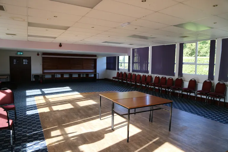 Interior photograph of a St Albans Community Centre